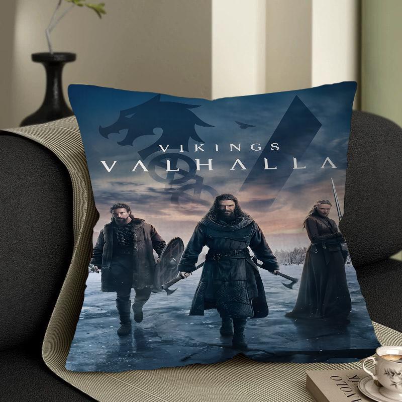 

V-Vikings Series 45*45cm Cushion Cover Pillow Cover Decor Pillowcase Home Pillowcase For Couch Pillow 16x16Inch