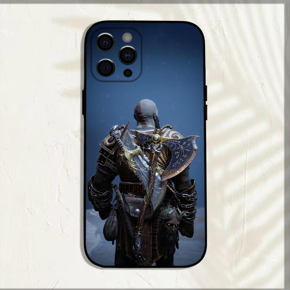 

G-God of W-War Game Phone Case For iPhone 16,15,14,13,12,11,Pro,X,XS,Max,XR,Plus,Mini Soft Black Cover iPhone13PRO