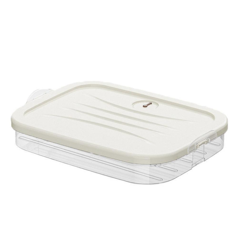 Food-grade Dumpling Storage Box 1/2/3/4 Layers Refrigerator Storage Box Egg Frozen Box  Kitchen