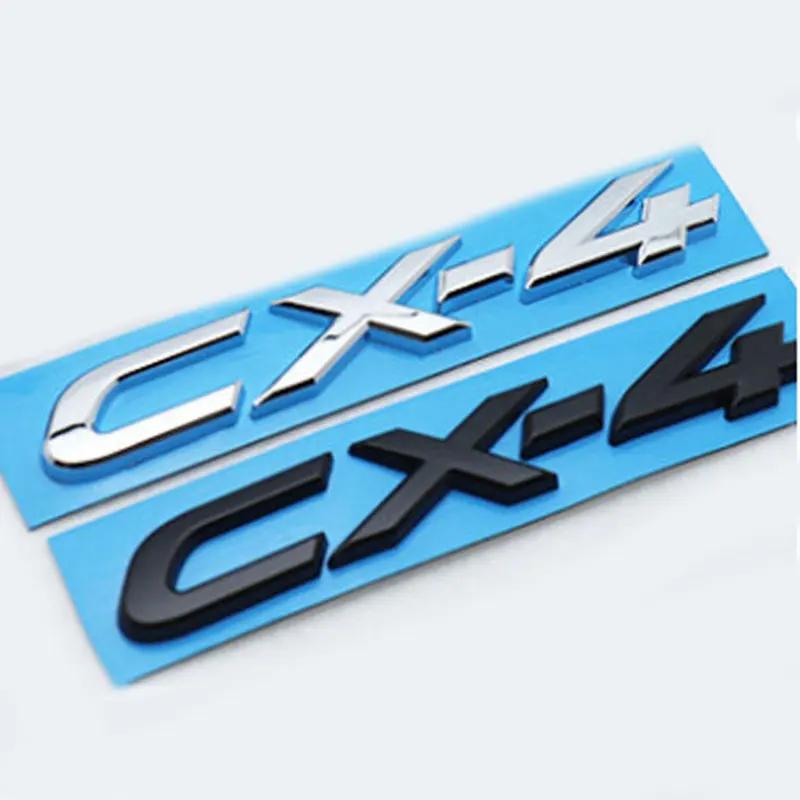 CX-4 CX-5 CX-7 CH-R emblem auto stickers for Mazda logo CX4 CX5 CX7 CHR label kofferbak ABS refit vervangen logo car sticker