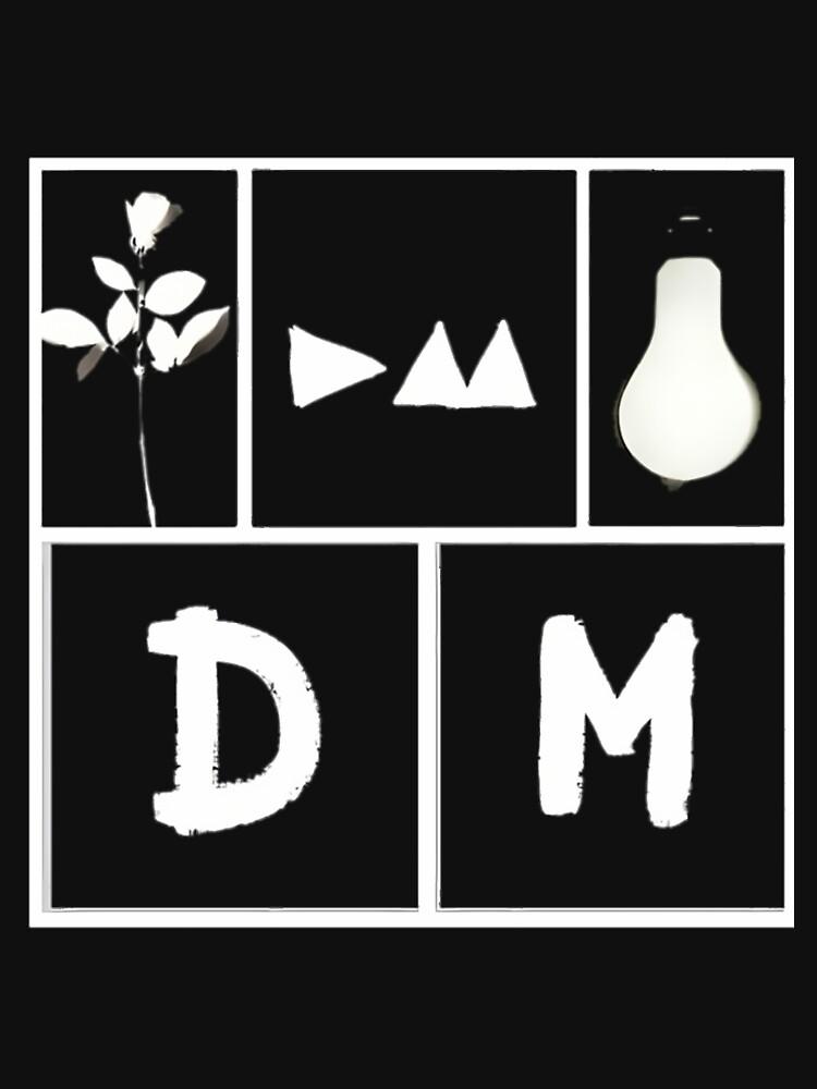Depeche Mode Minimal Symbol Art – Abstract Monochrome Design Classic T-Shirt