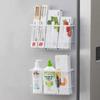Household Bathroom Storage Basket Iron Wire Cling Film Storage Rack  Food Storage