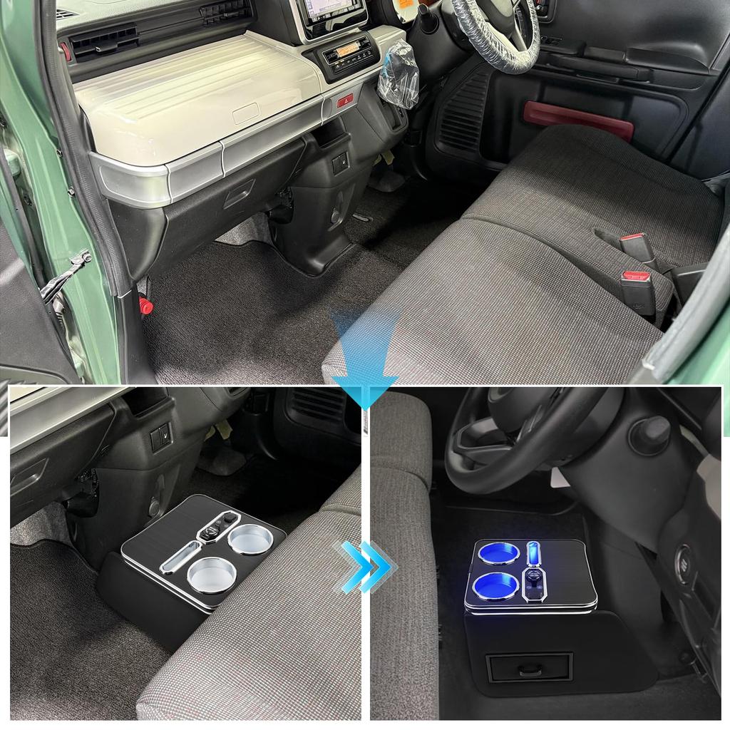 Console Box for Spacia Center Spacia Custom Custom Drink 7 Color USB Small Item Interior Compatible with Models Compatible from November 2023