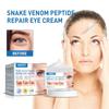 Anti Dark Circle Snake Eye Cream Skin Care Peptide Eye Bags Anti Wrinkle Hyaluronic Acid Cream Roller Massager Beauty Health