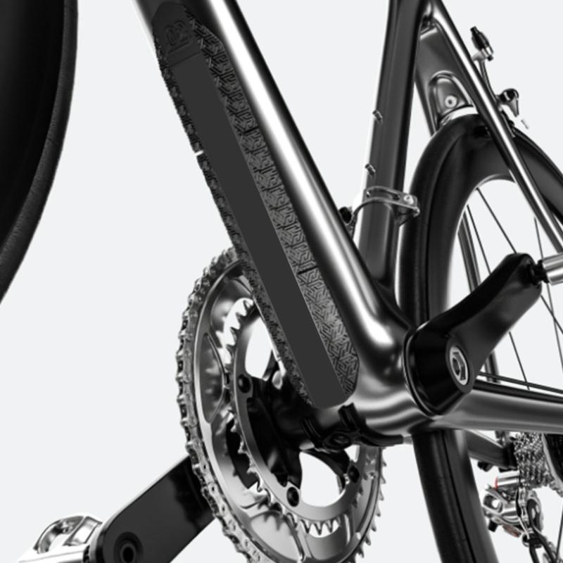 Ochraniacz Ramy Roweru Osłona Ramy Owijka Naklejka na Tylny Widelec Ochraniacz Rury Dolnej Ramy Roweru Kolarstwo