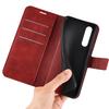For Sony Xperia 1 VI Case Calf Texture Wallet PU Leather Flip Folio Phone Cover
