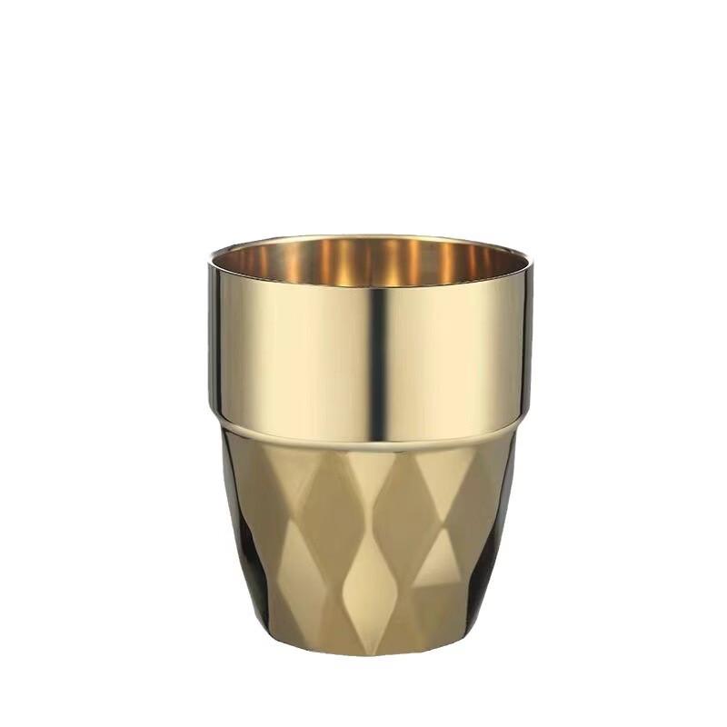 

Shangqi 300ml Double-Layer Stainless Steel Stepped Cup