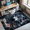 Custom Name LNTB002260915X1000==Wolf Printed Carpet,Rug for Office Chair Living Room Bedroom Kitchen Room Decor Gifts.