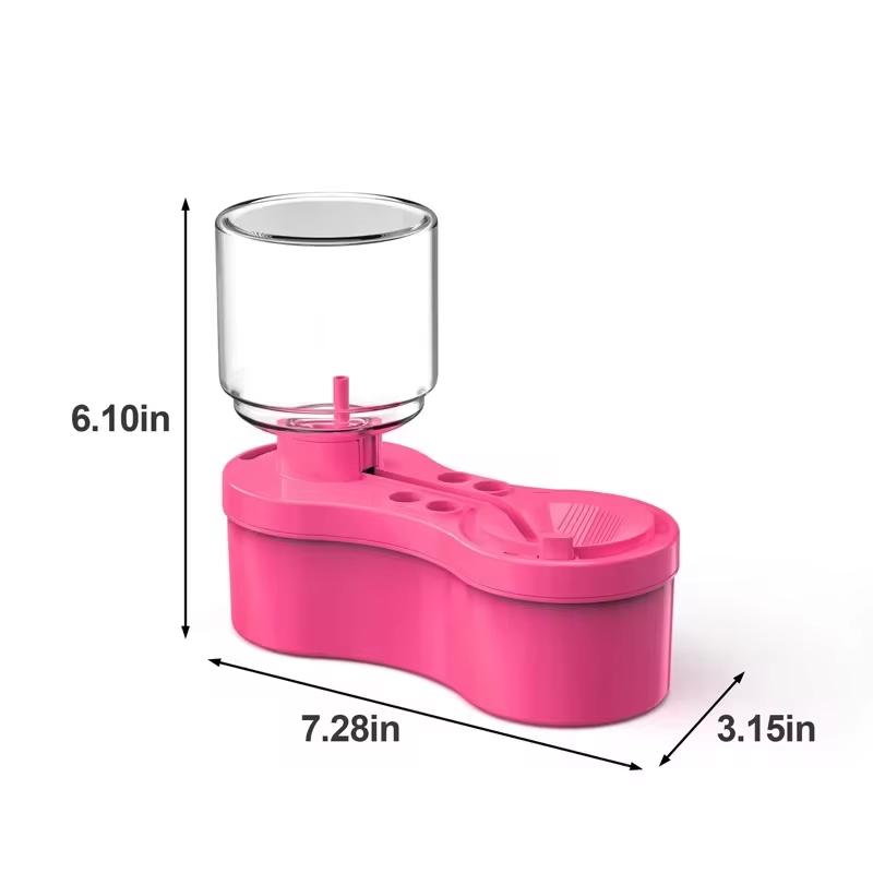 Brush Cleaner With Drain Button Automatic Water Circulation Paint Brush Cleaner Art Watercolour Brush Cleaning Tool