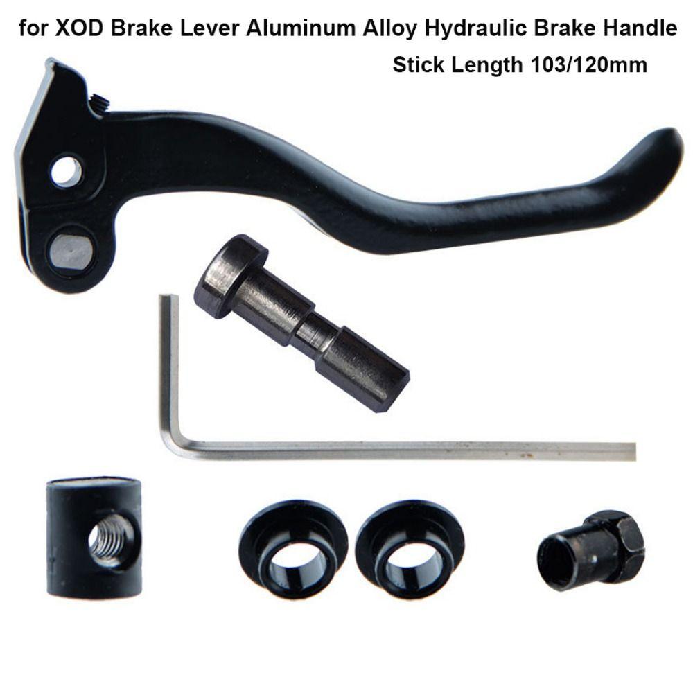 Aluminiumlegierung Stromausfall Ölbremspumpe Schwarzer Mountainbike Bremshebel für XOD Bremshebel