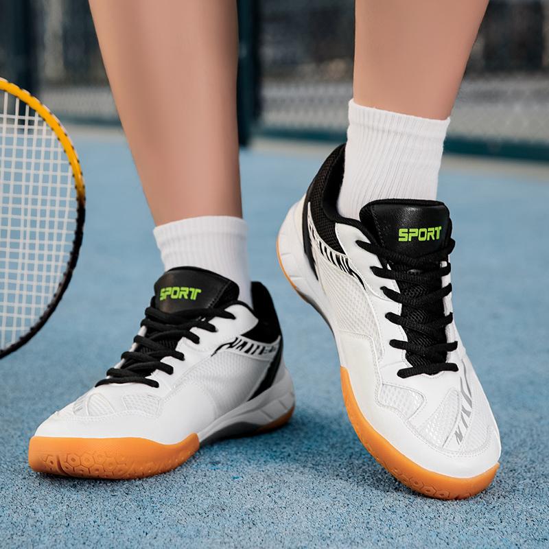 Badminton Shoes Men'S Sports Shoes Non-Slip Breathable Sports Lightweight Competition Training Shoes Table Tennis Shoes Tennis Shoes