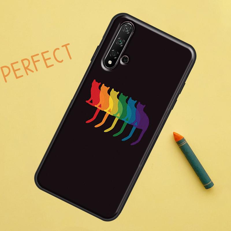 LGBT PRIDE GAY Case For Huawei P30 Pro P20 P40 Lite Nova 8i 7i 3i 11i 5T 9 10 SE Y60 Y61 Y70 Y90 P Smart Z
