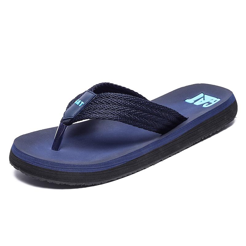 Chanclas de verano para hombre, zapatos de playa informales para exteriores, zapatillas transpirables ligeras de suela suave, sandalias antideslizantes y resistentes al desgaste