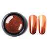 Pro 12 colori specchio metallico glitter polvere per nail art pigmento decorazione strumento per manicure