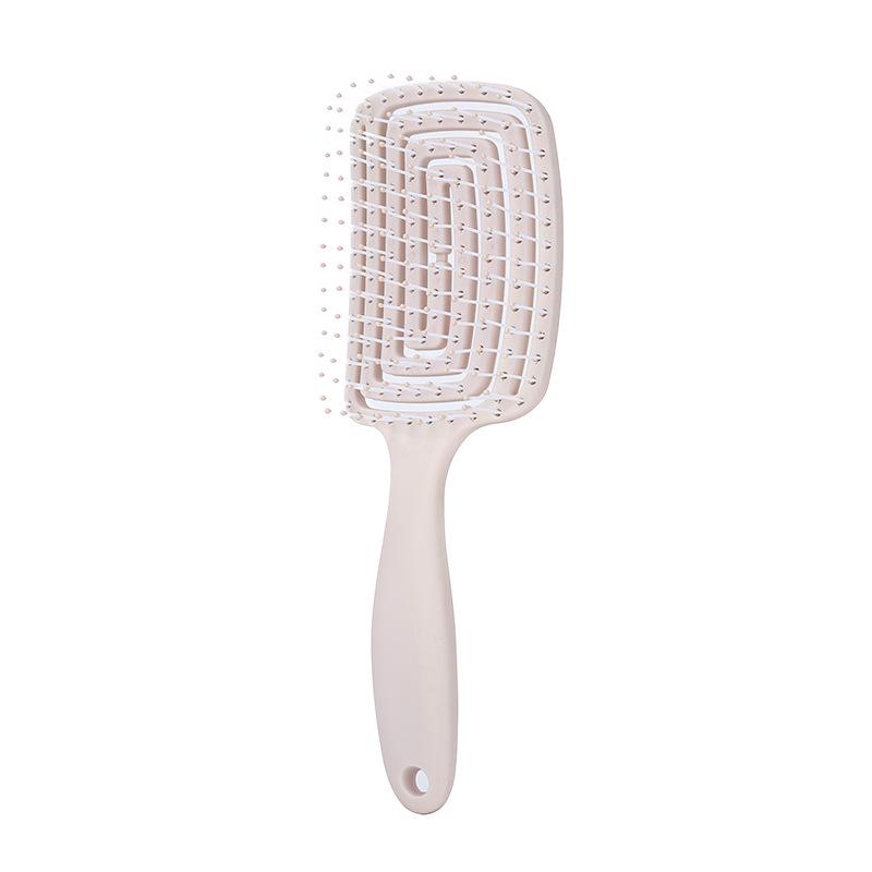 

Расческа с высокой кроной и U-образными зубьями: Гладкая укладка назад и пышный стиль, двойное использование для сухих/влажных волос 19.5x6.5x2.5 cm