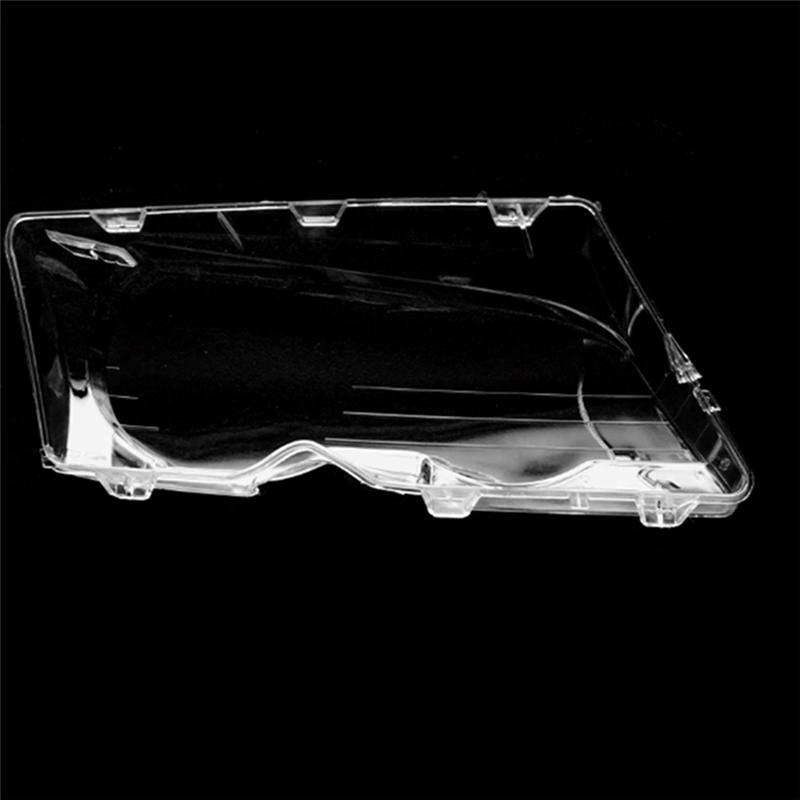 Car Front Headlight Cover Lampshades Lamp Shell Headlights Lens Cover For BMW 3 Series E46 Two-Door 1998-2001