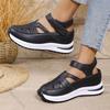 Fashion Summer Women Wedge Sandals Lightweight Platform Gladiator Sandals for Woman Cover Toe Casual Beach White Black Sandales Femmes
