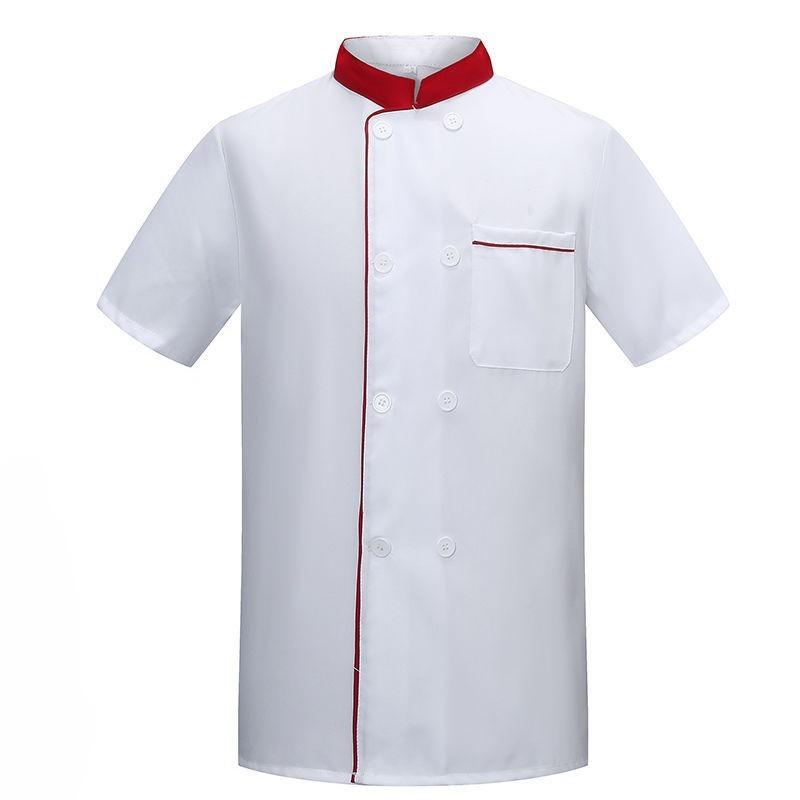 Chef Uniform Short Sleeve Long Sleeve Hotel Restaurant Kitchen – Breathable & Lightweight – Perfect for Bakery Pizza Shop