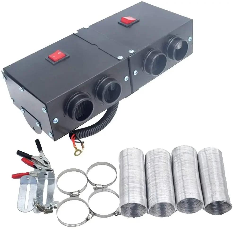 12V/24V Schnellheizlüfter Enteisungs- und Entnebelungsgerät mit 500W Hoher Leistung Geeignet für Auto-Windschutzscheiben und Winter