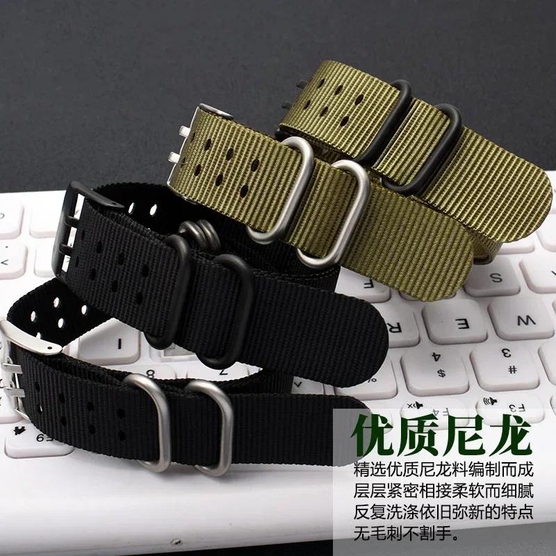 Watch Strap for Luminox 3051 0321 3001 Nylon Watchband 22mm 23mm black green watch band waterproof sport