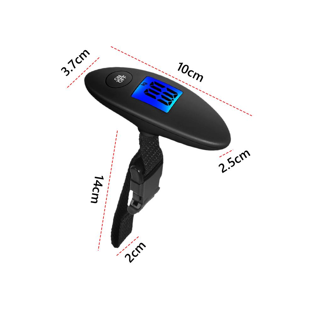 Luggage Scale Suitcase Weight Scale LCD Display Portable Hanging Scale with Backlight Handheld Mini Pocket Scale for Weighing