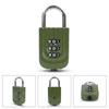 Electroplated Steel Shackle Code Lock Compact Lightweight Password Lock Padlock  Gym Locker