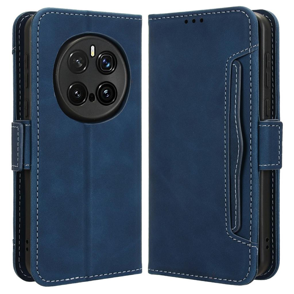 For Honor Magic7 Pro 5G Leather Case Phone Wallet Cover with Multiple Card Slots