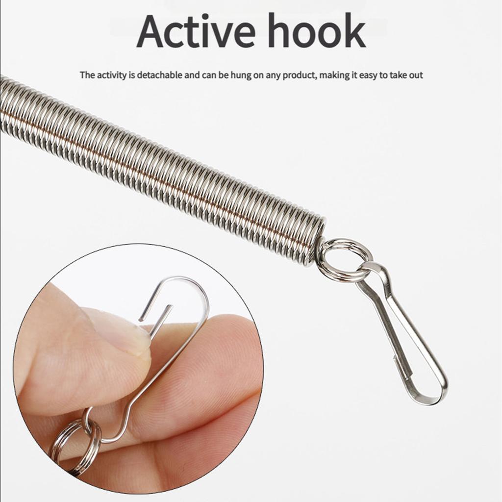 Resilient Metal Expansion Device Clip For Electric Machines And Air Powered Wrenches With Strong Mounting System