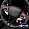 Für Hyundai Veloster JS N 2019-2023 i30 N /CN7 N 2024 2025 Auto Lenkrad Knopf Rahmen Kinn Dekoration Abdeckung Zierleiste