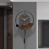 Design Nordic Wall Clocks Aesthetic Fashion Minimalist Living Room Led Clock Wall Luxury Digital Relogio De Parede Wall Decor