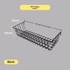 Metal Decorative Storage Basket Diy Iron Grid Flower Pot Hanging Shelf Wall Art Mounted Frame Mesh Display Rack Home Decoration
