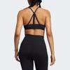 Adidas All Me Support Bra Low Support Casual Fashion Sports Bra Women Underwear Black GM2796