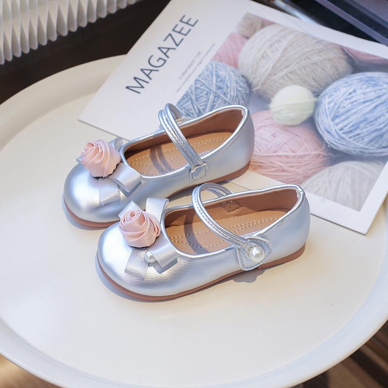 New 2026 Spring/Autumn Girls' Mary Jane Leather Princess Shoes - Children's Formal & Casual Wear