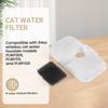 BHBL 12 Pack Replacement Filters for Dockstream Wireless Cat Water Fountain PLWF005/PLWF115/WF105, Pet Fountain Filters