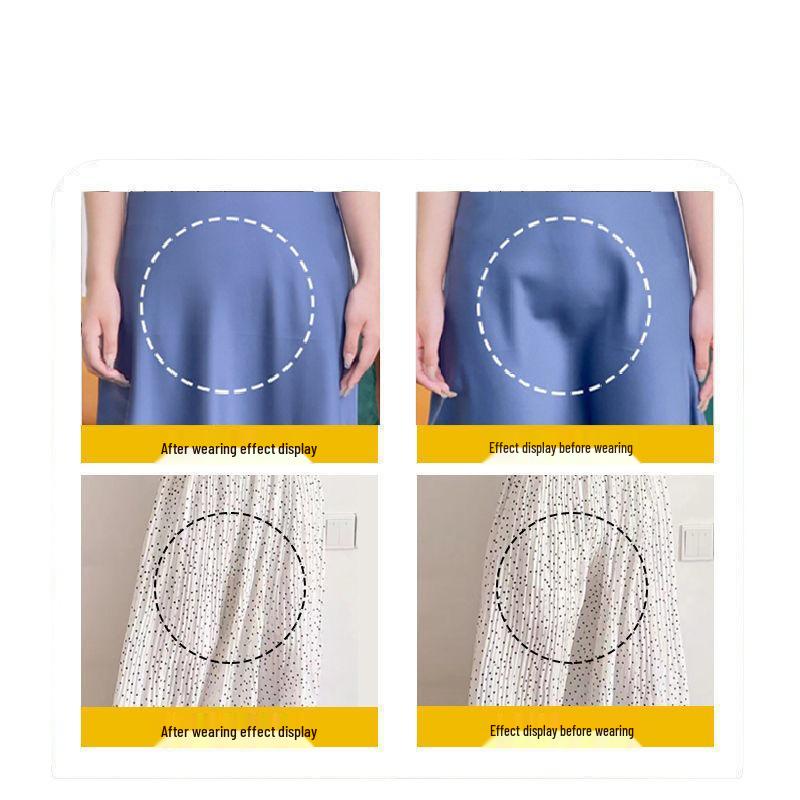 Eisseide Damen Doppel-Lagen Nahtlose Anti-Expositions Sicherheits-Shorts