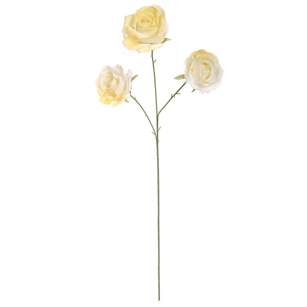 Rose Artificial Flowers Bouquet 67CM 3 Heads Fake Flower for Home Decor Garden Wedding Decoration DIY Vase Flower Arrangement