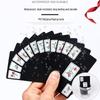 Waterproof Mini PVC Frosted Mahjong Playing Cards