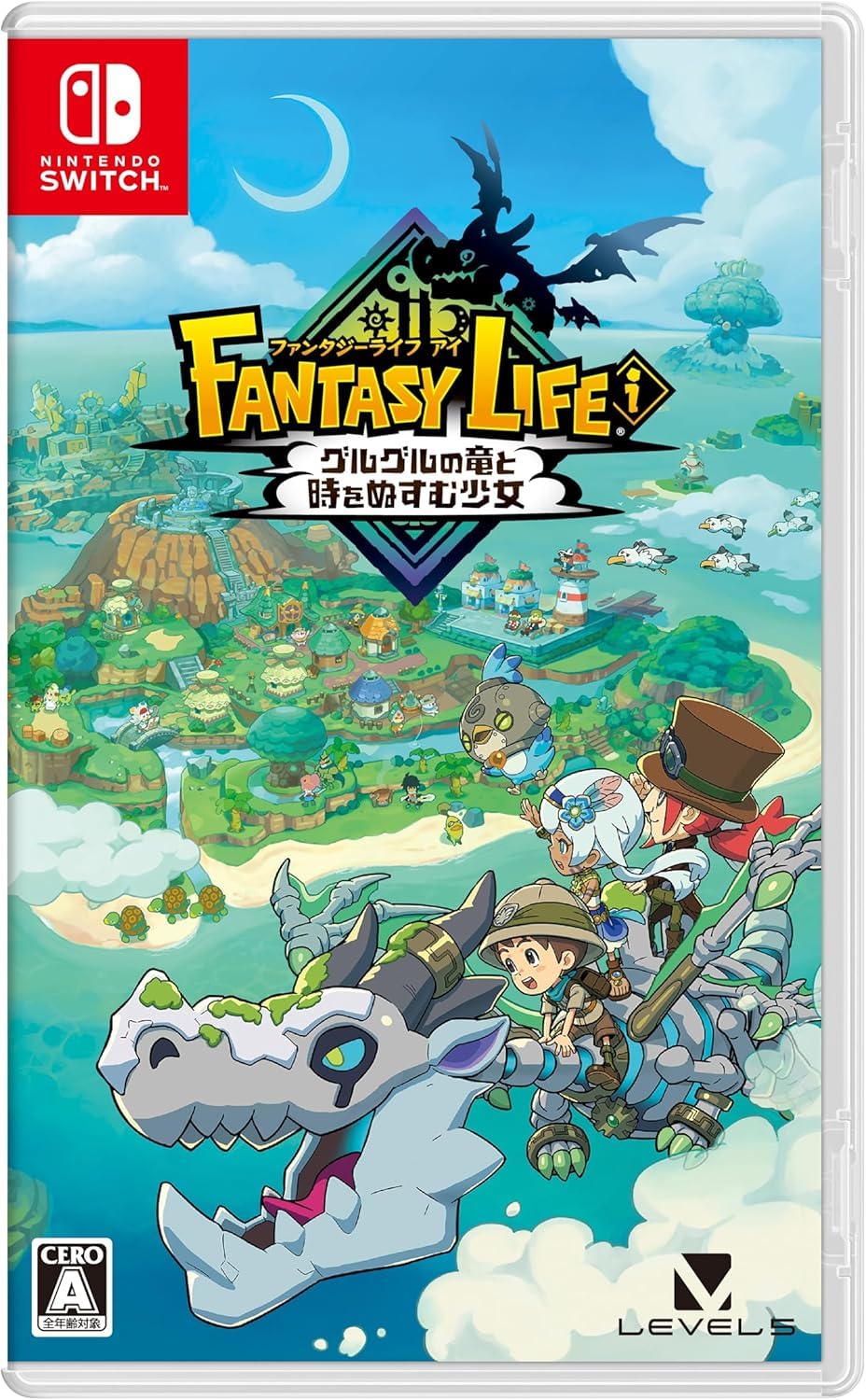 

Fantasy Life Дракон и девушка, крадущая время Switch i -
