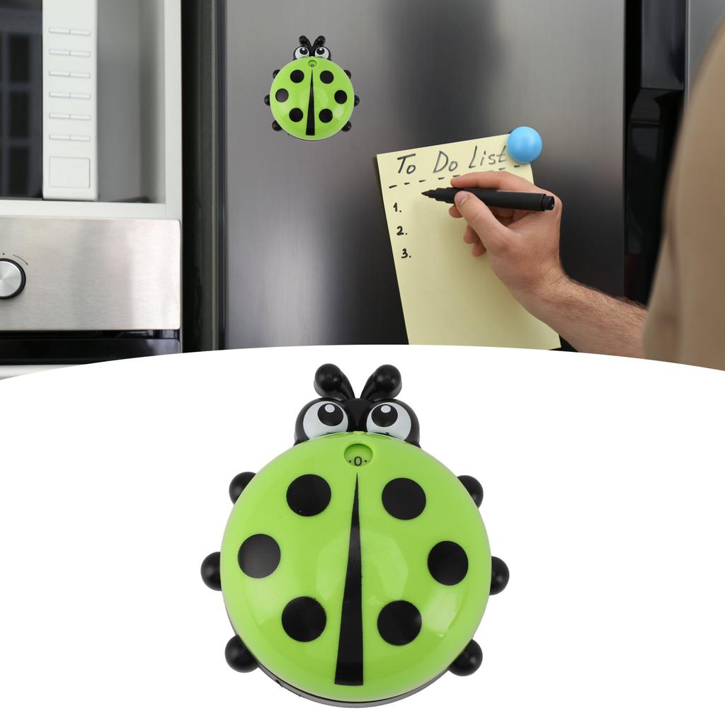 Minuteur Magnétique Mignon Animal Dessin Animé Minuteur de Cuisine Compact Mécanique à Ressort Compte à Rebours pour le Travail Examen Cuisine
