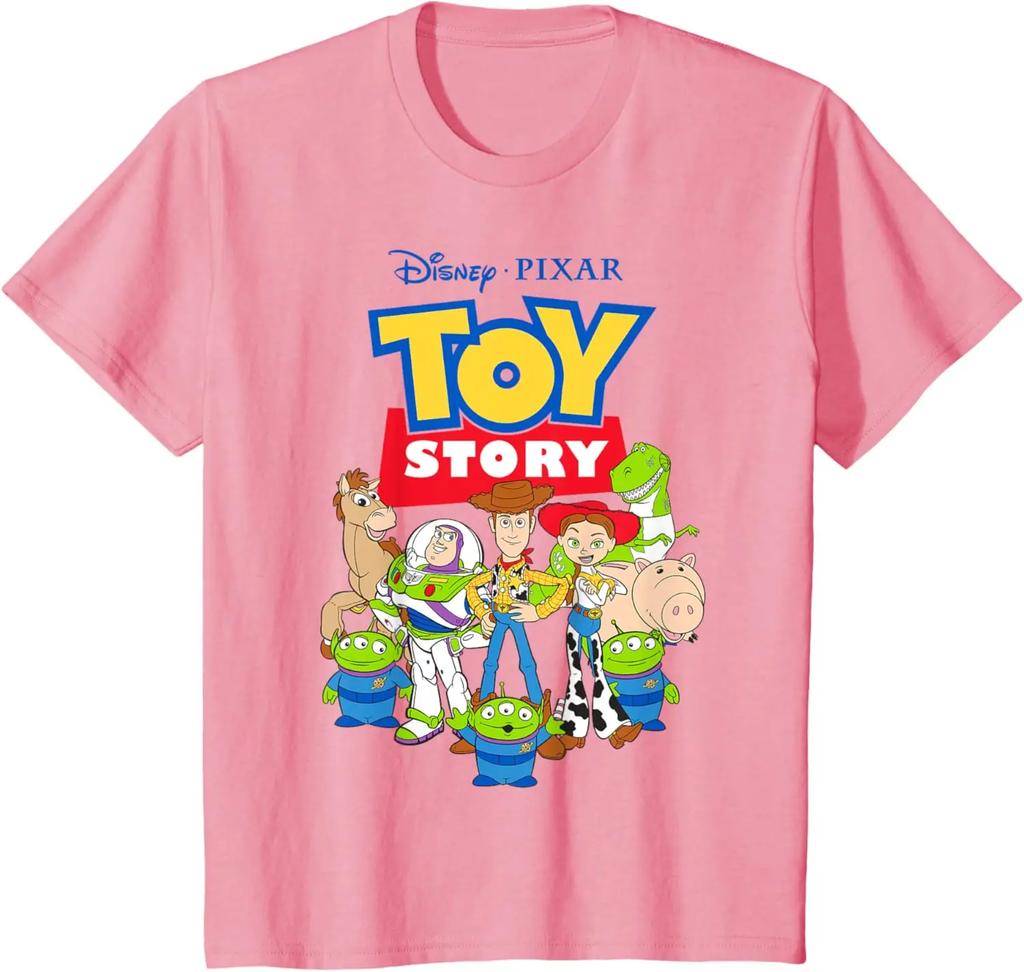 Heiße Mode Lässig Disney Pixar Toy Story Buzz Woody Jessie Grafik T-Shirt T-Shirt S-4XL Vier Jahreszeiten
