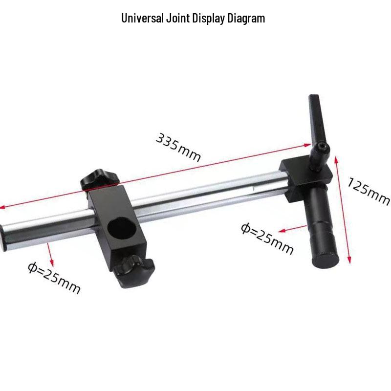 XDS-10A Adjustable Angle Horizontal Arm Microscope Stand with Universal Rod & Fine Adjustment