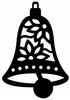 Ś2 Pendant Openwork Decoration Christmas WINDOW DECORATION Bell