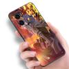 Anime Kirito ve Asuna telefon kılıfı Xiaomi Redmi için not 7 8 8T 9 9S 10 10S 10T 11 11S 4G 11E 11T Pro 5G yumuşak TPU siyah kapak