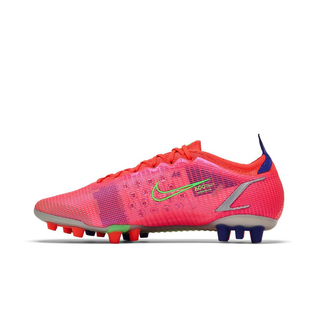 Nike Mercurial Vapor 14 Elite AG 'Spectrum Pack' (Unisex) Bright Crimson / Indigo Burst / White / Metallic Silver Soccer Shoes CZ8717 600