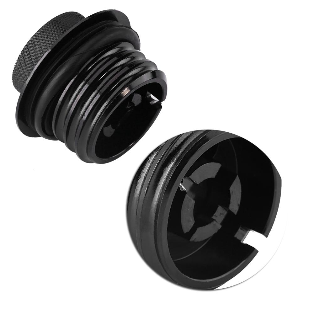 Black Motorcycle Reservoir Fuel Tank Gas Cap for Touring
