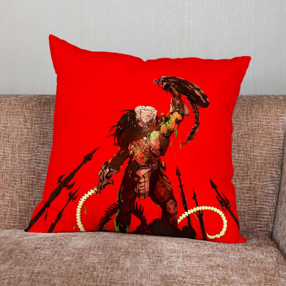 Federa Cuscino A-Alien Vs Predator Per Casa Camera da Letto Auto Ufficio Decorazione Soggiorno Copricuscino Divano Adatto