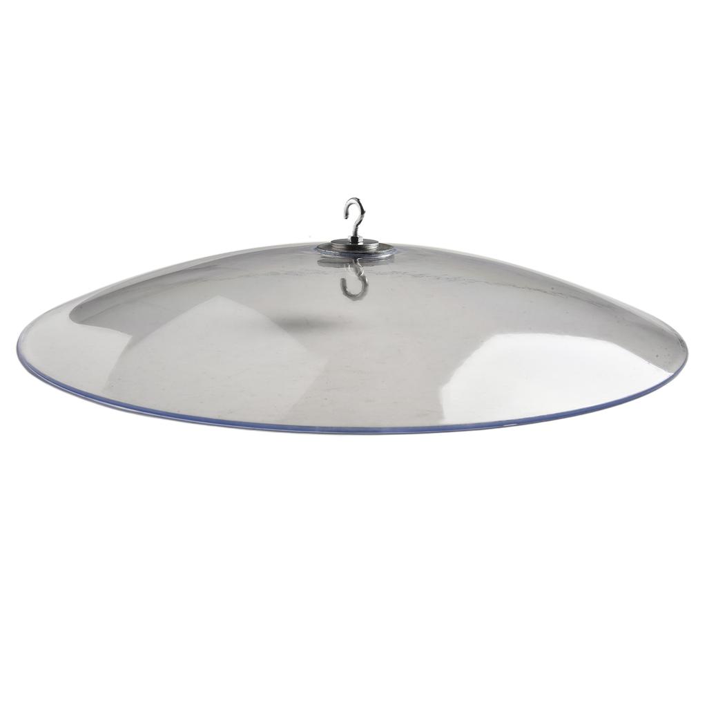 Good Performance Long-lasting Universial Feeder Weather Guard Baffle 1 Piece Brand-new Clear For Wild Bird Feeders