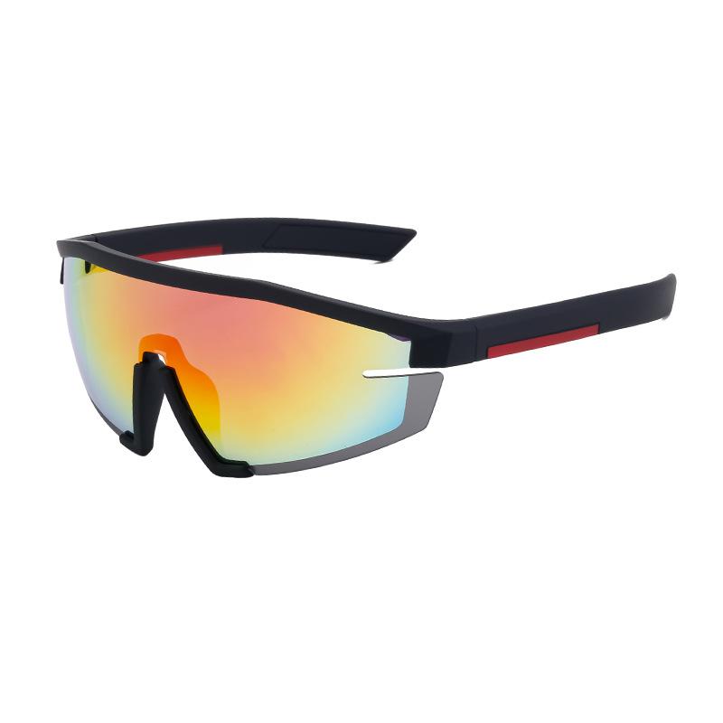 European and American sports fashion sunglasses men's outdoor riding windproof sports sunglasses glasses