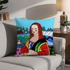 Romero B-Britto Art Pillow Case 3D Print Polyester Fiber 40*40cm Home Sofa Throw Decoration Festival Gift