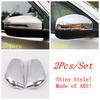 2PCS Car Rearview Mirror Cap Shell Decoration Cover Trim For Chery Tiggo 8 Pro    ABS Chrome Exterior Accessories